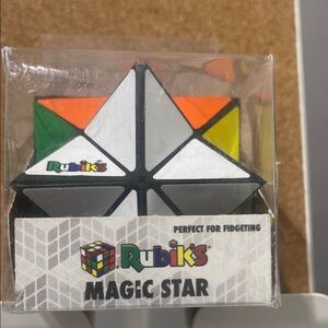 Rubik's Magic Star Puzzle - Colorful Fidget Toy